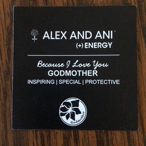 GODMOTHER “Because I love you” bracelet.